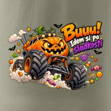 Buuu idem si po sladkosti tekvicový monster truck