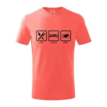Eat sleep ride - cesta