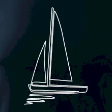 Plachetnica jedným ťahom