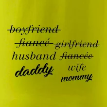 Partnerské tričko nastávajúci rodičia