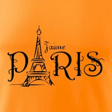 Paris nápis Eiffelovka rovný