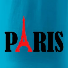 Paris nápis Eiffelova veža