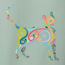 Mačka farebné krivky