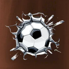 Futbalová lopta v triku