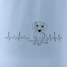 EKG krivka jazvečík