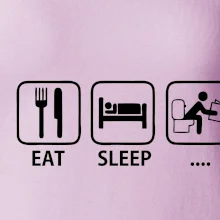 Eat sleep záchod