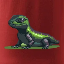 Leguán pixel