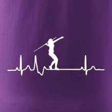 EKG hod oštepom žena