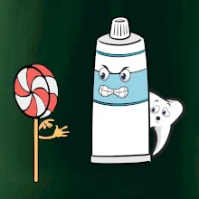 Lízátko pasta zuby