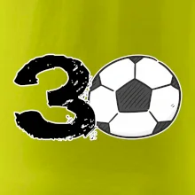 Futbal okrúhle narodeniny 30 Futbal okrúhle narodeniny 30