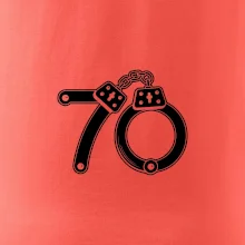 Narodeninové tričko pre policajta - putá 70
