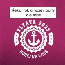 K vode - kotva (vlastný nápis)