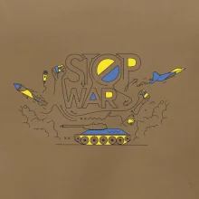 Stop war - Ukrajinské farby