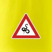 Dopravná značka - Pozor had