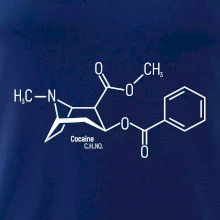Molekulárna štruktúra Cocaine Kokaín