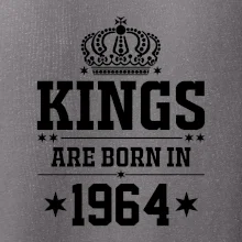 Kings are born in 1964