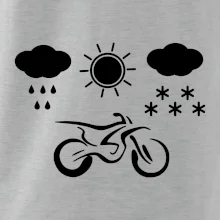 Motorkář za každého počasí - enduro