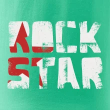 Rock star nápis