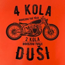 4 kolesá vs 2 kolesá