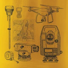 Geodet teodolit dron Geodet teodolit dron