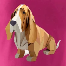 Baset zlepený z papiera