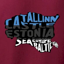 Mapy - názvy miest - Estónsko