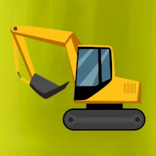 Bager bez nápisu z boku