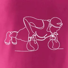 Kitebell posilňovanie jedným ťahom