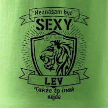 Neznášam byť sexy - Lev