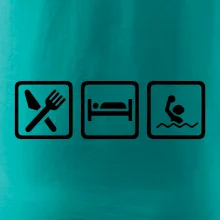 Eat sleep vodné pólo v rade