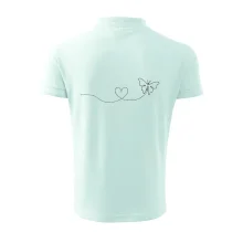 Dráha letu motýľa - srdce