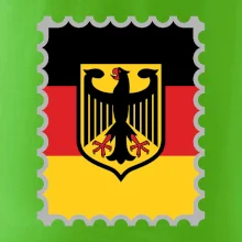 Nemecká známka - vlajka Nemecká známka - vlajka