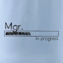 In progress titul Mgr. magister / magistra In progress titul Mgr. magister / magistra