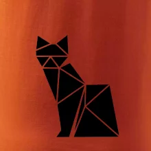 Origami mačka z boku