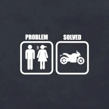 Problém cestná motorka