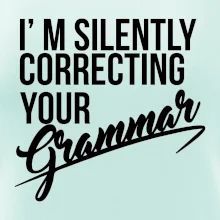 Correcting grammar Correcting grammar