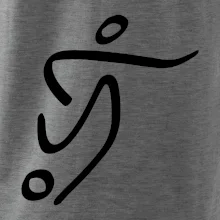 Fotbalista silueta Fotbalista silueta