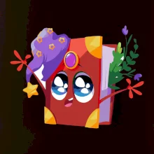 Kreslená kniha kúzelná