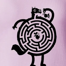 Mačka a myš bludisko