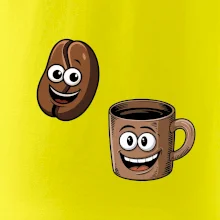 Parové tričko - Hrnček a káva