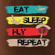 Eat Sleep Fly Repeat Paragliding