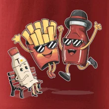 Súboj o hranolky kečup tatárka