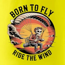 Paraglide BORN TO FLY RIDE THE WIN
