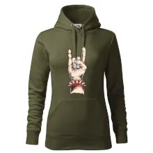 Rocková ruka s náramkom