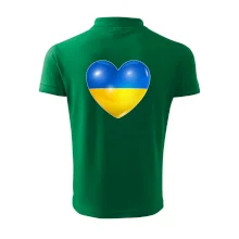 Ukrajina srdce vlajka Ukrajina srdce vlajka