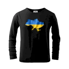 Ukrajina vlajka mapa Ukrajina vlajka mapa