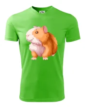 Morča - kreslené, bielo oranžové