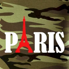 Paris nápis Eiffelova veža