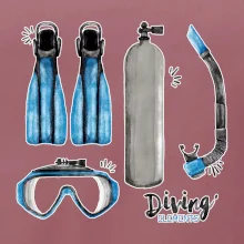 Diving elements
