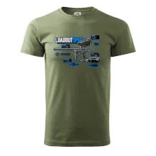 Technický výkres výstroja pre paintball